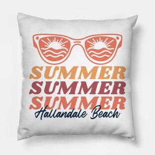 Sunglasses Summer Hallandale Beach Pillow