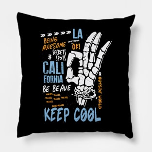 California Be Brave Pillow