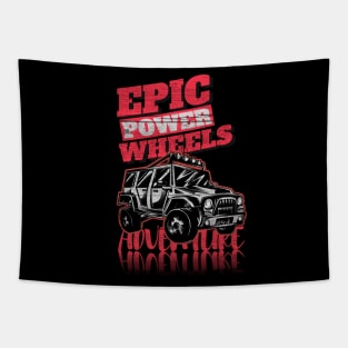 4x4 Power Wheels Offroader Tapestry