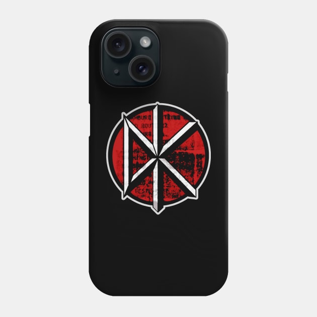 Red note dead kennedys Phone Case by Vigoroznat