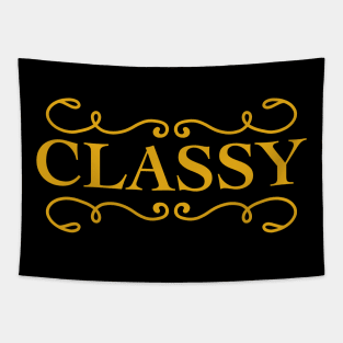 Classy Gold Tapestry