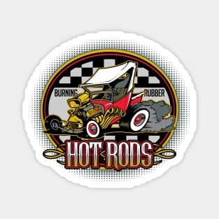 Hot Rod Custom Classic Car Magnet