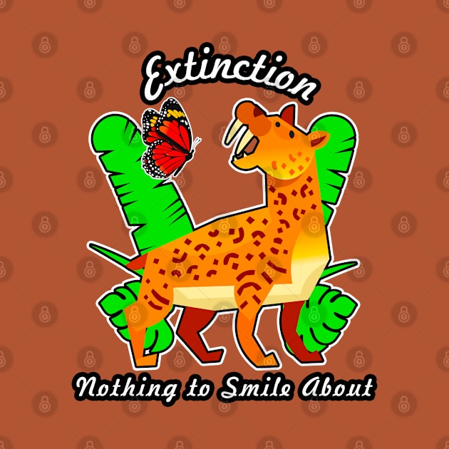 🦖 Smilodon Is Not Smiling about Smilodon Extinction by Pixoplanet