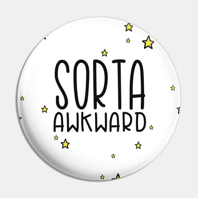 Sorta Awkward - Stars Pin by hoddynoddy