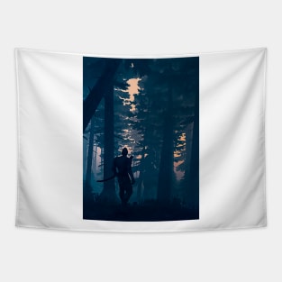 Valheim forest Tapestry