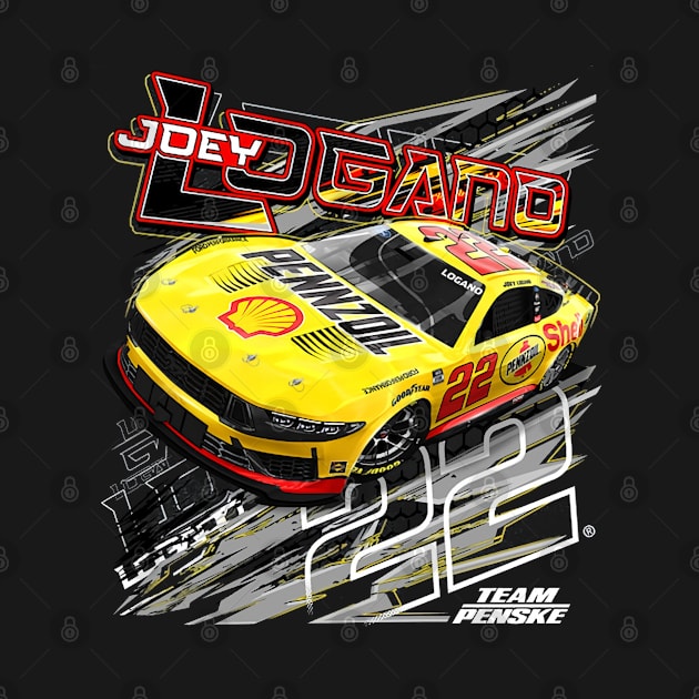 Joey Logano Shellpennzoil Car by stevenmsparks