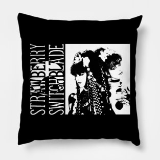 Strawberry Switchblade Pillow