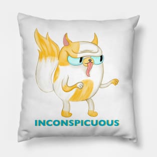 Inconspicuous  - Adventure Time / Fionna and Cake fan art Pillow