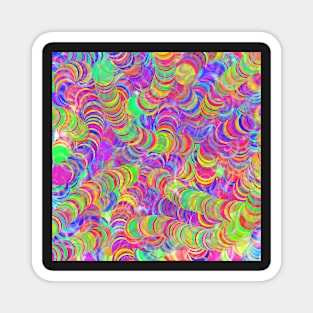 Trippy Spotted Wiggle Tubes Magnet