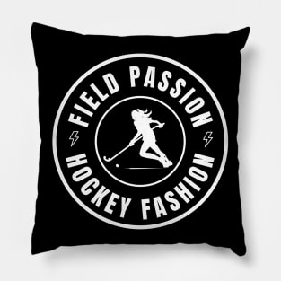 Field Hockey Girl Pillow