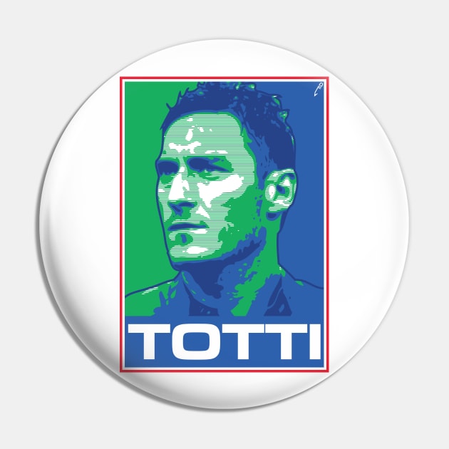 Totti - ITALY Pin by DAFTFISH