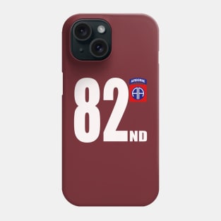 82nd Airborne Paratrooper Phone Case