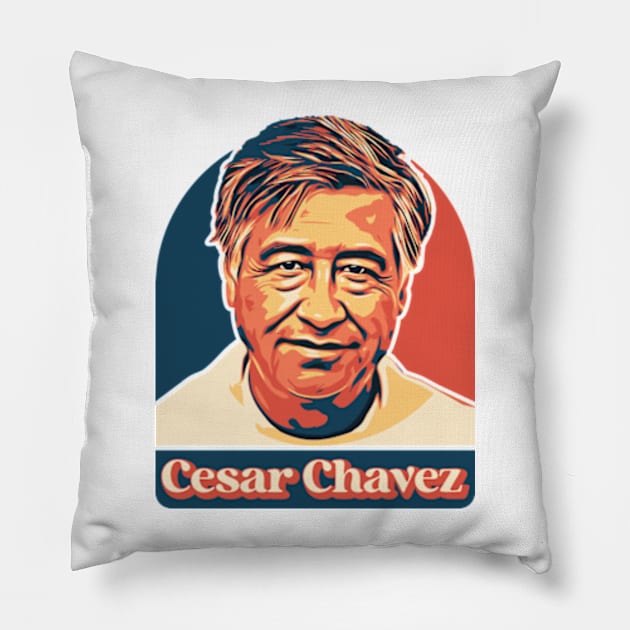 cesar chavez day Pillow by StoreEpic