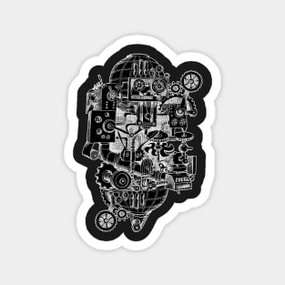 Hungry Gears (Black) Magnet
