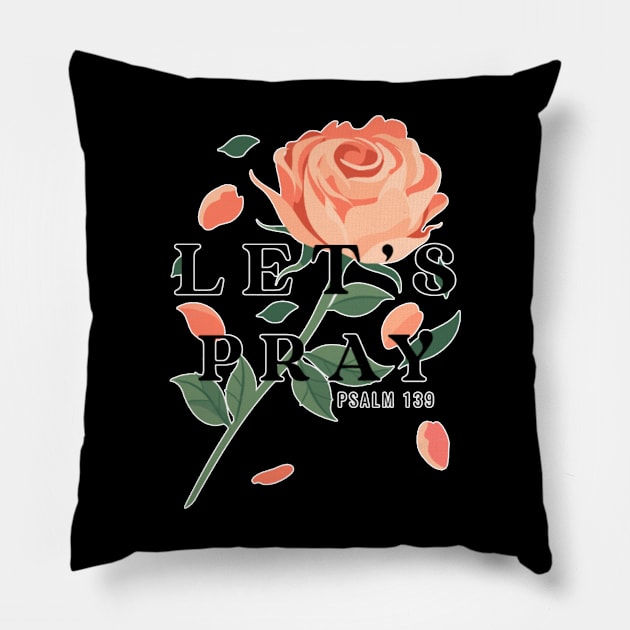 Let's Pray Pillow by DRP Designs