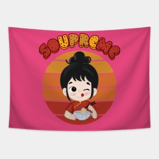 Soupreme smile Tapestry