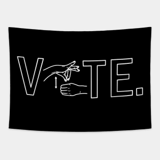 Vote ASL Tapestry