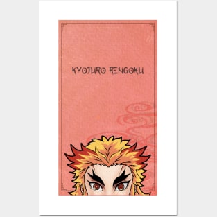 Rengoku Kyojuro Poster for Sale by Fhatershop