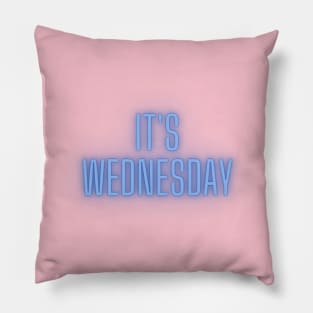 It's Wednesday Pillow