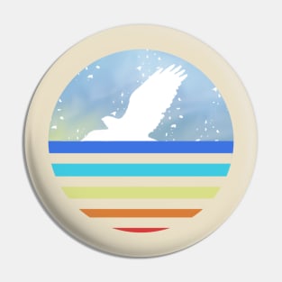 Sunny Bird Pin