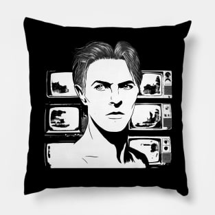 Man who fell to earth fanart Pillow