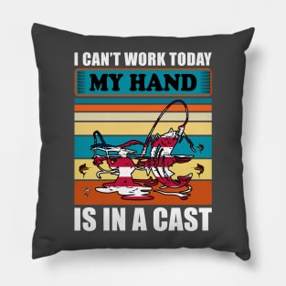 Funny Fishing Quotes Pillow