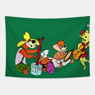 The Hillbilly Bears, Hanna-Barbara, Secret Squirrel Tapestry