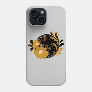 Circle Floral Art Phone Case