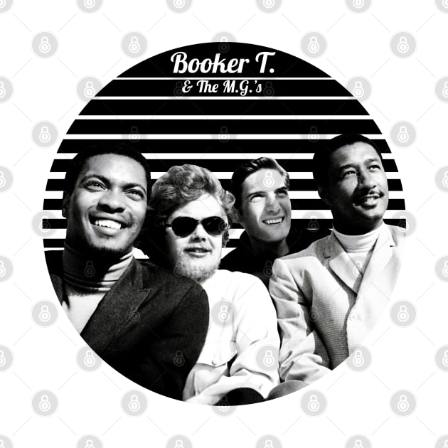 Booker T & The M.G.'s - B&W by CoolMomBiz