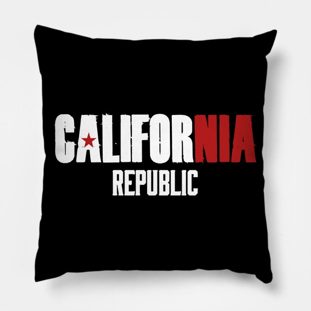 California Republic Pillow by CanCreate