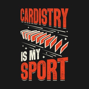 Cardistry Artist Magician Cardist Gift T-Shirt