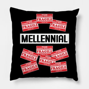 Millennial Fragile Funny Halloween Pillow