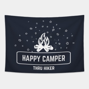 HAPPY CAMPER Thru Hiker gear Tapestry
