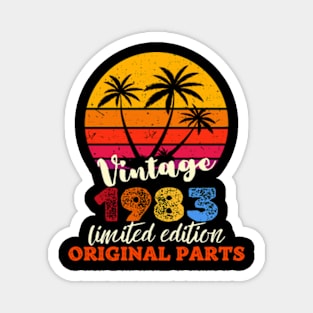 Vintage 1983 Limited Edition Original Parts Magnet