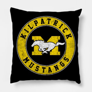 KIlpatrick Mustangs Pillow