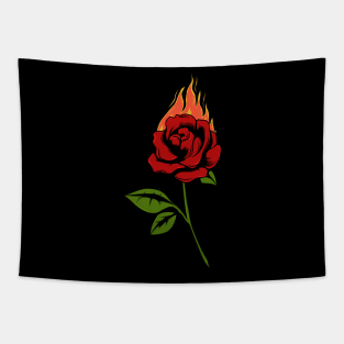 Fire Rose Tapestry