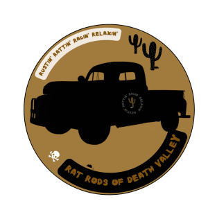 Rat Rods Of Death Valley By Abby Anime(c) T-Shirt