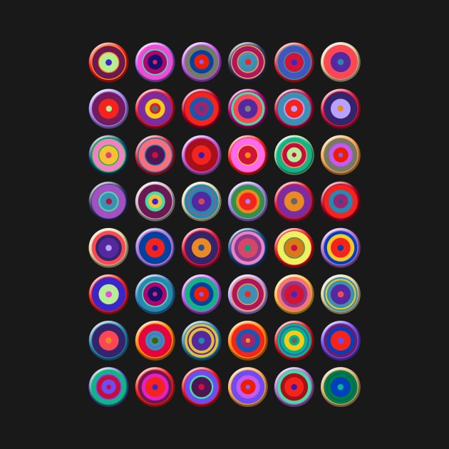 Kandinsky Buttons No. 2 by RockettGraph1cs