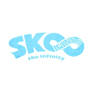 Rusty SK8 Logo (Light Blue) T-Shirt