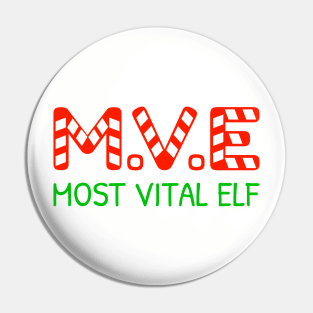 Most Vital Elf Pin