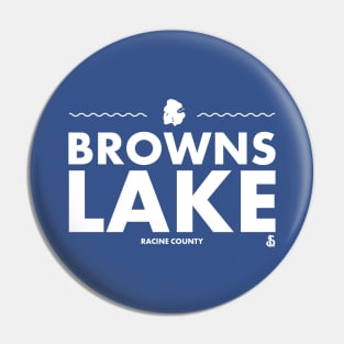 Racine County, Wisconsin - Browns Lake Pin