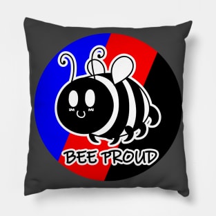 Bee Proud Polyamorous Pillow