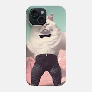 Muscle Meow: The Adorably Buff Felines- Glacier Phone Case