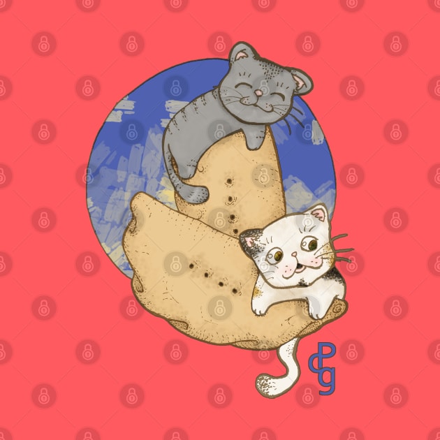 Empanada Cats by Sutilmente