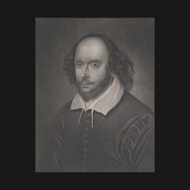 Vintage Portrait of William Shakespeare (1800s) by Bravuramedia