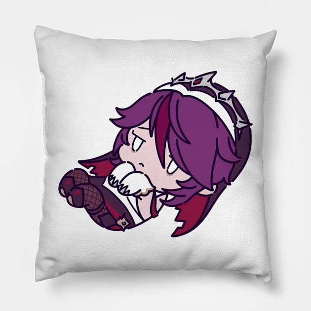 Chibi Rosaria Pillow by SaucyBandit