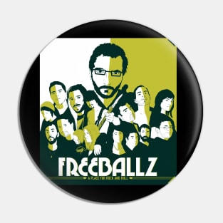 Freeballz Family Portrait Pin