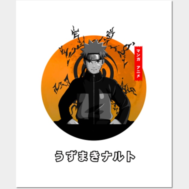 Anime Naruto Shippuden Characters Manga Poster