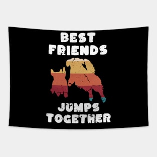 JUMP TOGETHER Tapestry