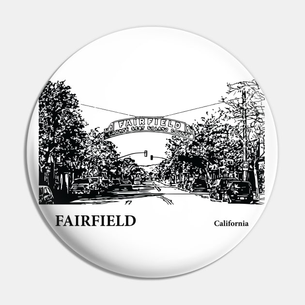 Fairfield California Pin by Lakeric